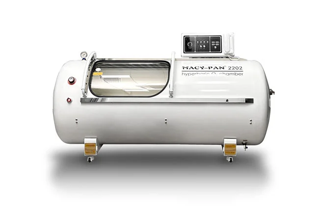 غرفة فرط الضغط الأكسجيني من النوع الصلب المستلقي 2.0 ATA HP2202-75